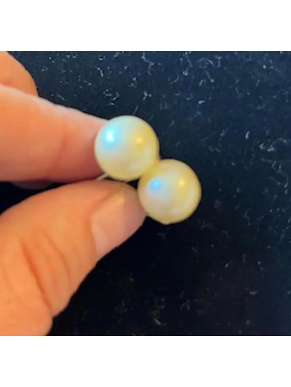 Vintage Pearl Clip-On Earrings